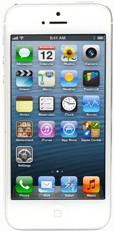 Смартфон Apple iPhone 5 32Gb White & Silver - Щёлково