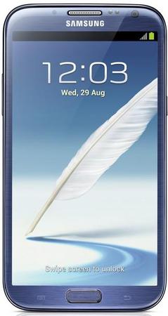 Смартфон Samsung Galaxy Note 2 GT-N7100 Blue - Щёлково